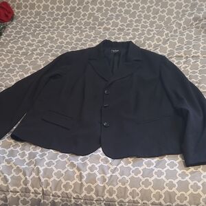 Black Sport Coat Classic Business Fit